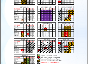 Kalender Pendidikan 2026